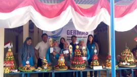 Tumpeng GERMAS meriahkan Rasulan Gombang