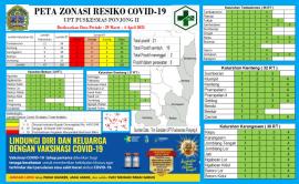 Update Peta Zonasi Resiko Covid-19 Kalurahan Gombang