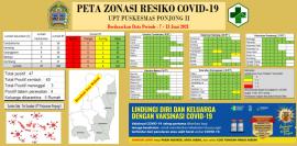 Update Peta Zonasi Resiko Covid-19 