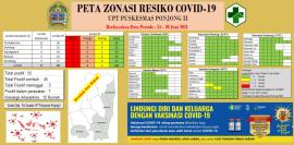 Update Peta Zonasi Resiko Covid-19 