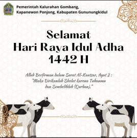 Selamat Hari Raya Idul Adha 1442 H/ 2021