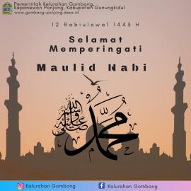 Selamat Memperingati Maulid Nabi Muhammad SAW