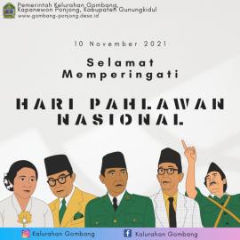 Selamat Memperingati Hari Pahlawan