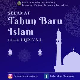 Selamat Tahun Baru Islam 1 Muharam 1444 H / Tahun 2022