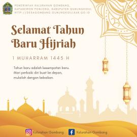 Selamat Tahun Baru 1 Muharam 1445 H