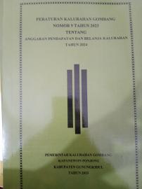 PENETAPAN APBKAL TAHUN 2024