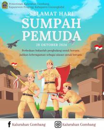 Selamat Hari Sumpah Pemuda